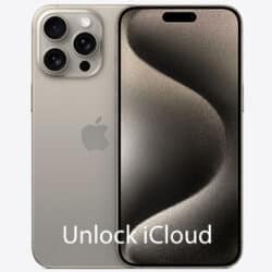 Unlock iCloud iPhone 15
